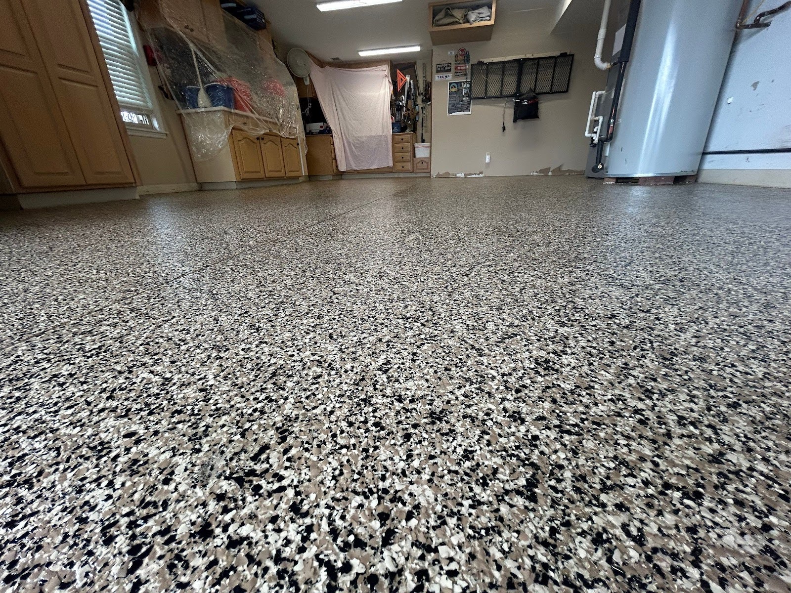 Kentucky Concrete Coatings Polyurea Coating inside Garage 4